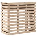 vidaXL Vonkajší barový stolík 113,5x50x103 cm borovicový masív