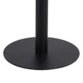 vidaXL Bistro stolík tmavohnedý 80x80 cm MDF