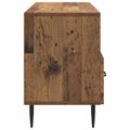 vidaXL TV skrinka Staré drevo 102 x 34,5 x 50 cm Kompozitné drevo