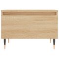 vidaXL Konferenčný stolík dub sonoma 50x46x35 cm kompozitné drevo