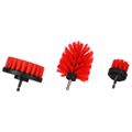 Sada kartáčov na vrtačku pre čistenie auta CAR DETAILING DRILL BRUSH 3 MEDIUM, 3 ks SIXTOL