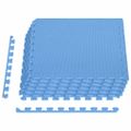 vidaXL Podložky puzzle 6 ks 2,16㎡ EVA pena modré