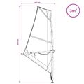 vidaXL Inflatovateľná SUP doska s plachtou POSEIDON 330 x 76 x 15 cm