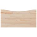 vidaXL Doska stolíka 100x50x2,5 cm masívne borovicové drevo