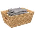 vidaXL Úložné košíky 2 ks Vodný hyacint 38 x 28 x 15 cm Prírodná
