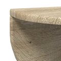 vidaXL Stenná polica 2 ks Sonoma dub 48 x 24 x 24 cm Kompozitné drevo