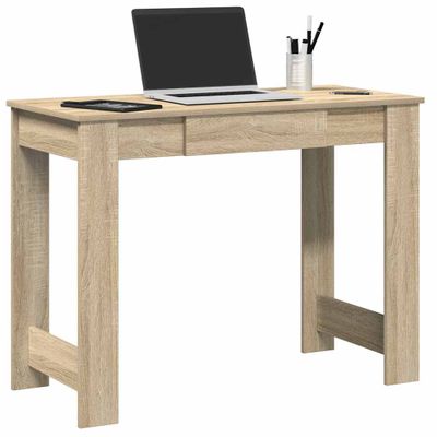vidaXL Stôl dub sonoma 100x45x75 cm spracované drevo