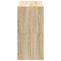 vidaXL Stojany na topánky 2 ks stohovateľné dub sonoma 60x30x30,5 cm