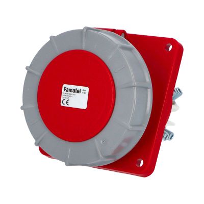 Zásuvka vstavaná 24337 IP67/400V/125A/4P 6h, šikmá 10° - SpeedPRO