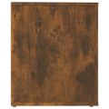 vidaXL Nočný stolík dymový dub 50x39x47 cm