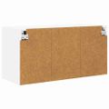 vidaXL Závesná skrinka Biela 80 x 31 x 40 cm Kompozitné drevo