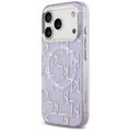 Puzdro Karl Lagerfeld IML KL Monogram MagSafe pre iPhone 17 Pro fialová