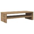 vidaXL Stojan na monitor dub artisian 54x22x15 cm kompozitné drevo