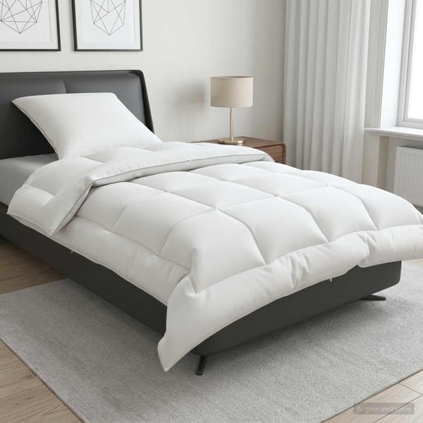 vidaXL Súprava paplóna a vankúša 2 ks 135x200 cm Zima 450 GSM Vlnka