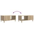 vidaXL Konferenčný stolík Dub sonoma 90 x 50 x 40 cm Kompozitné drevo