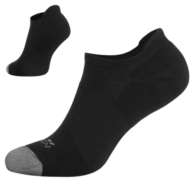 EL14014-01-Black-42-44 Pentagon Invisible socks (240)