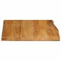vidaXL Stolová doska 80x80x3,8 cm živý okraj masívne mango