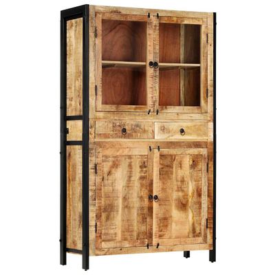 vidaXL Komoda 100x40x175 cm masívne mangovníkové drevo