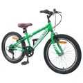 vidaXL Horský Bicykel 24 Palcov 6-Rýchlosť pre 8-12 rokov Zelená