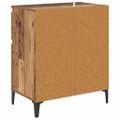 vidaXL Servírovacia skriňa so zásuvkou Staré drevo 60 x 35 x 70 cm
