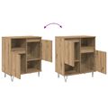 vidaXL Servírovacia skriňa Remeselný dub 60 x 35 x 70 cm
