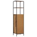 vidaXL Highboard Staré drevo 40 x 33 x 161 cm Kompozitné drevo