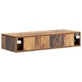 vidaXL Nástenný bočný stôl 87,5 x 34,5 x 17 cm Kompozitné drevo