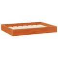 vidaXL Psia postel' Včelí hnedý 72 x 54 x 9 cm