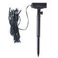vidaXL Umelé buxusové gule s LED svetlami, 4 ks, zelená, 12 cm