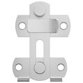 vidaXL Zámok dverí 423 ks Strieborná 70 x 8 mm Oceľ