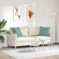 vidaXL Vankúše na pohovku 2 pcs Morská zelená 50 x 50 cm