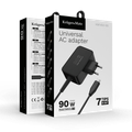 Zdroj univerzálny Kruger&Matz KM1450-90 90W Power Delivery 7 koncoviek Adaptér pre notebooky