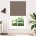vidaXL Zatemňovacia roleta, kávová, 125x210 cm, šírka látky 121,6 cm, polyester