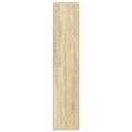vidaXL Deliaca stena dub sonoma 100x33x155,5 cm kompozitné drevo