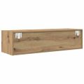 vidaXL TV skrinka 100 x 31 x 25,5 cm dub artisan Kompozitné drevo