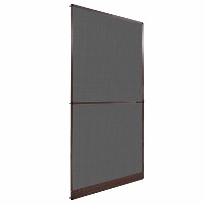 vidaXL Hinged Hmyzová sieť Hnedá a čierna 120 x 240 cm