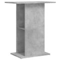 vidaXL Stojan na akvárium, betónovo-sivý, 60,5x36x72,5 cm, z technického dreva