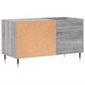 vidaXL Skrinka na platne sivá sonoma 85x38x48 cm kompozitné drevo