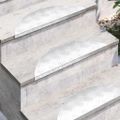 vidaXL Schodový rošt 15 ks 60 x 18 x 2,5 cm Strieborná Hliník
