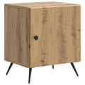 vidaXL Nočný stolík 2 ks Dub artisan 43 x 34,5 x 50 cm