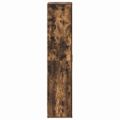 vidaXL Skriňa na topánky 80 x 39 x 178 cm Kompozitné drevo Dymová dub
