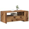 vidaXL Konferenčný stolík Staré drevo 102 x 55 x 43,5 cm