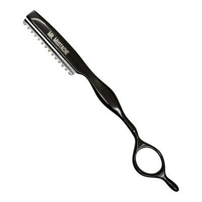 Efilačná britva na zrezávanie vlasov MR. MUSTACHE Styling razor Gunsteel