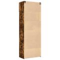 vidaXL Úložná lavička dymový dub 80x42,5x225 cm kompozitné drevo