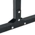 vidaXL Stanica na dipy 2 ks Čierna 55 x 90 x 104.5 cm