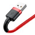 Baseus Cafule USB Lightning kábel 2,4 A 1 m (čierny + červený)