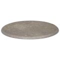 vidaXL Stolová doska sivá Ø70x2,5 cm mramor
