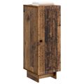 vidaXL Servírovacia skriňa Staré drevo 33 x 34,5 x 90 cm