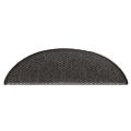 vidaXL Samolepiace nášľapy vzhľad sisalu 30 ks 56x17x3 cm antracitové