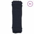 vidaXL Lano na čln 16 mm 9 m Královská modrá Polyester